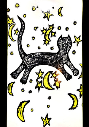 VILLAIN x SHAWN HALL - Moon Cat